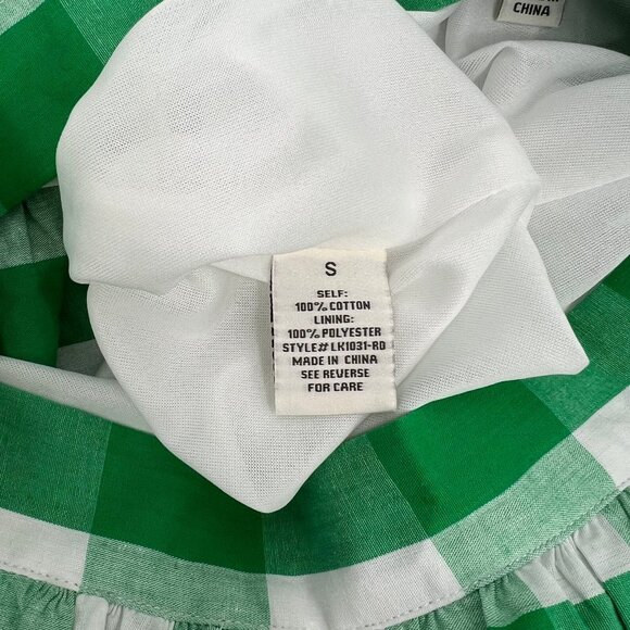 Aura Green Plaid Blouse and Maxi Skirt Set | Excellent Condition - Picture 7 of 12